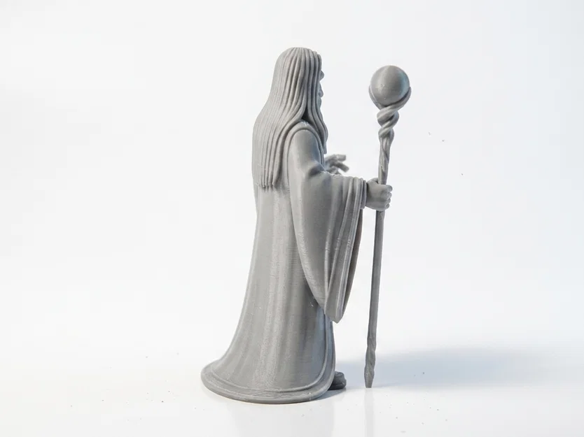 Tượng Saruman Chúa Tể Những Chiếc Nhẫn 3D Printable - Image 2
