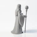 Tượng Saruman Chúa Tể Những Chiếc Nhẫn 3D Printable - Thumbnail 2