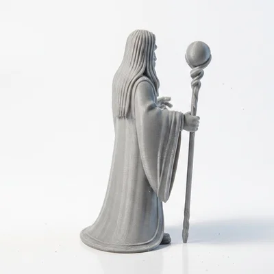 Tượng Saruman Chúa Tể Những Chiếc Nhẫn 3D Printable