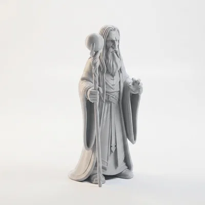 Tượng Saruman Chúa Tể Những Chiếc Nhẫn 3D Printable