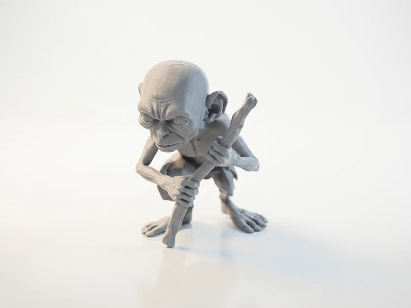 Tượng Gollum (Lord of the Rings) 3D Printable - File STL - Image 1