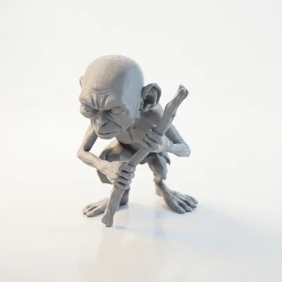 Tượng Gollum (Lord of the Rings) 3D Printable - File STL