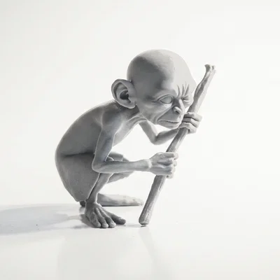 Tượng Gollum (Lord of the Rings) 3D Printable - File STL