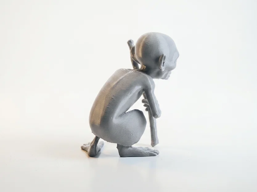 Tượng Gollum (Lord of the Rings) 3D Printable - File STL - Image 4