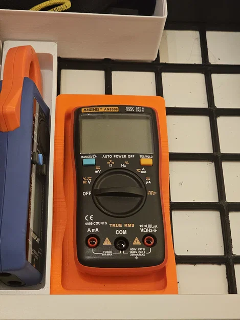 Khay Gridfinity 4x2 giữ đồng hồ Aneng AN8008 (Multimeter Holder) - Image 1