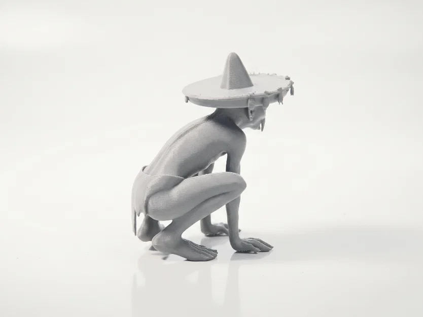 Tượng Smiguel Gollum Lord of the Rings 3D Printable - Image 3