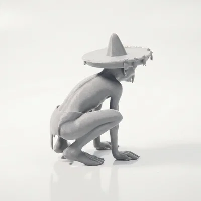 Tượng Smiguel Gollum Lord of the Rings 3D Printable