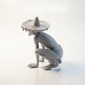 Tượng Smiguel Gollum Lord of the Rings 3D Printable - Thumbnail 4