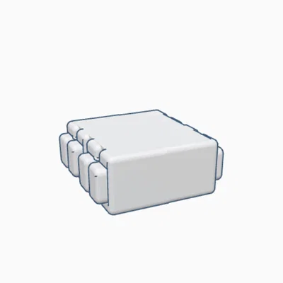 X8 Clicker: Đồ chơi giải tỏa căng thẳng in 3D nhỏ gọn