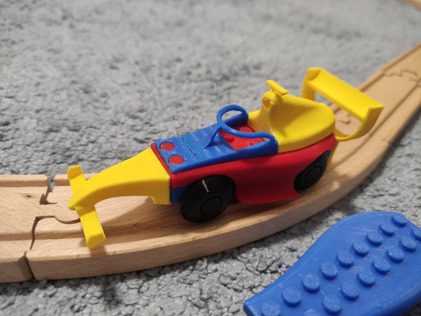 Brio/Ikea Formula - modular (xe F1 modular cho đường ray gỗ) - Image 1