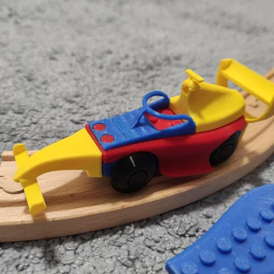 Brio/Ikea Formula - modular (xe F1 modular cho đường ray gỗ)