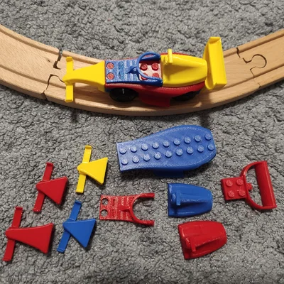 Brio/Ikea Formula - modular (xe F1 modular cho đường ray gỗ)