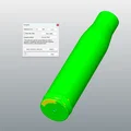 Mô hình vỏ đạn pháo 23mm máy bay Il-2 WW2 in 3D cực chi tiết - Thumbnail 2