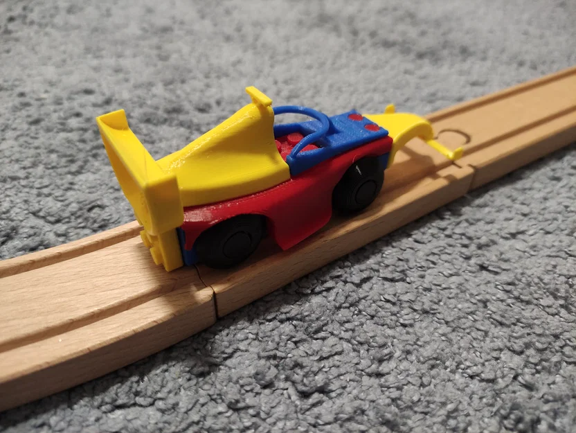 Brio/Ikea Formula - modular (xe F1 modular cho đường ray gỗ) - Image 4