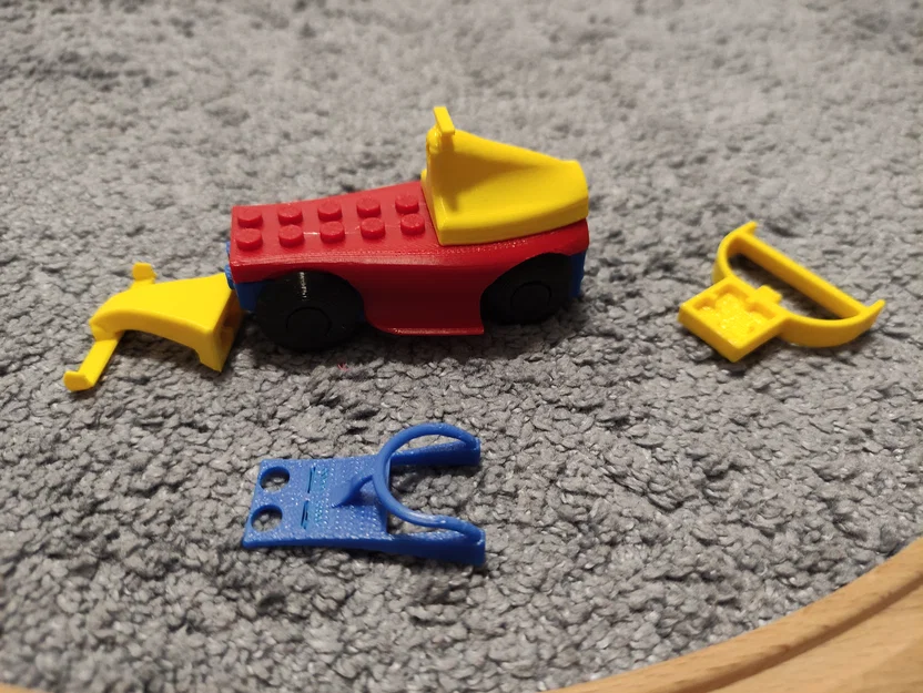 Brio/Ikea Formula - modular (xe F1 modular cho đường ray gỗ) - Image 5