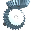 Bộ Bevel Gear Kèm Axle (Trục) – Truyền Động 90° - Thumbnail 2