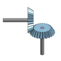 Bộ Bevel Gear Kèm Axle (Trục) – Truyền Động 90° - Thumbnail 3