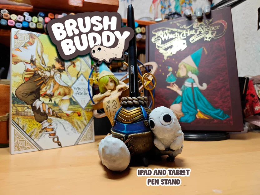 Giá đỡ bút iPad & tablet Brush Buddy - Image 2