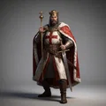 Mô hình 3D Vị Vua Chiến Binh King Lionheart 1 (Tỉ lệ 1:24) - Thumbnail 1