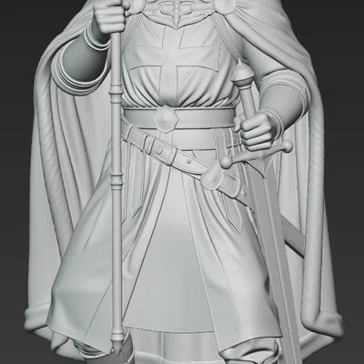 Mô hình 3D Vị Vua Chiến Binh King Lionheart 1 (Tỉ lệ 1:24)