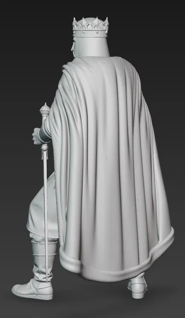 Mô hình 3D Vị Vua Chiến Binh King Lionheart 1 (Tỉ lệ 1:24) - Image 3