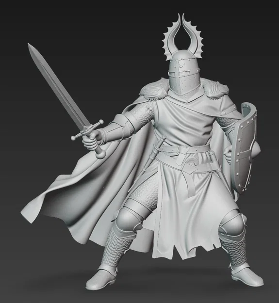 Mô hình 3D Kỵ sĩ Đức German Knight 1 đầy uy dũng và chi tiết - Image 2