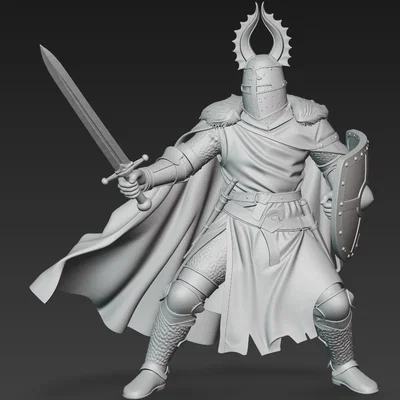 Mô hình 3D Kỵ sĩ Đức German Knight 1 đầy uy dũng và chi tiết