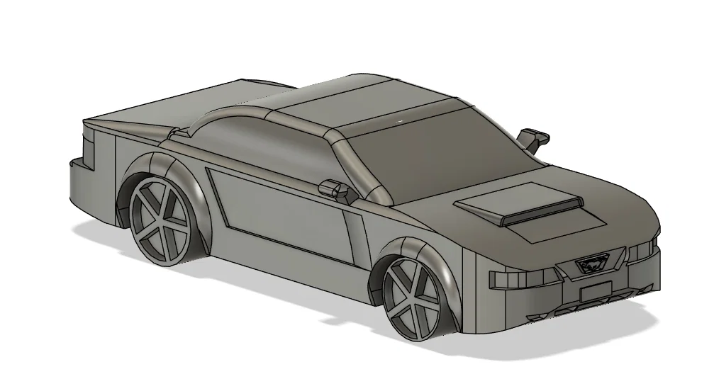 Mô hình xe Ford Mustang thế hệ thứ 4 in 3D chi tiết - Image 1