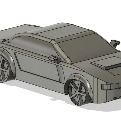Mô hình xe Ford Mustang thế hệ thứ 4 in 3D chi tiết
