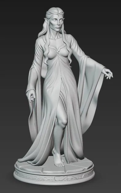 Mô hình 3D Galadriel - Nữ hoàng tiên tộc (Lord of the Rings) - Image 2