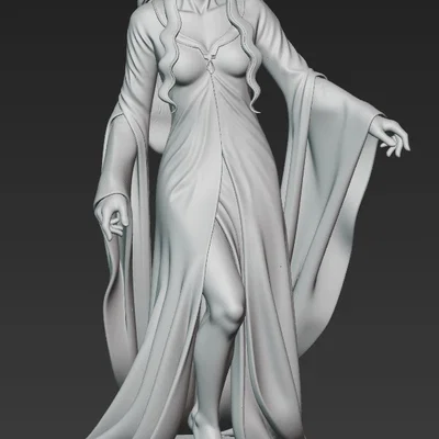 Mô hình 3D Galadriel - Nữ hoàng tiên tộc (Lord of the Rings)