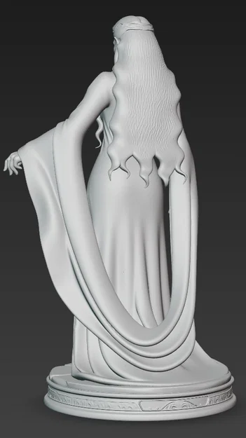 Mô hình 3D Galadriel - Nữ hoàng tiên tộc (Lord of the Rings) - Image 3
