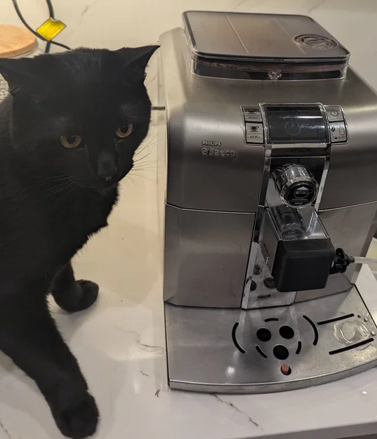 Nắp Cappuccinatore Philips Saeco Syntia (HD8838/HD8839) – Hết bong mạ chrome - Image 1