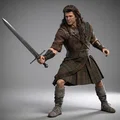 Mô hình 3D Sir William Wallace – Chiến binh huyền thoại Braveheart - Thumbnail 1