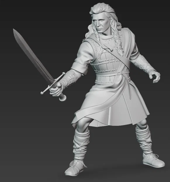 Mô hình 3D Sir William Wallace – Chiến binh huyền thoại Braveheart - Image 2
