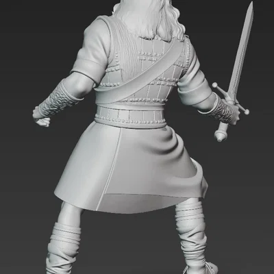 Mô hình 3D Sir William Wallace – Chiến binh huyền thoại Braveheart