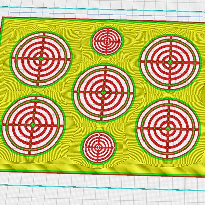 Stencil A5 bia 10-50mm cho hi-lighter, in nhanh, 24g