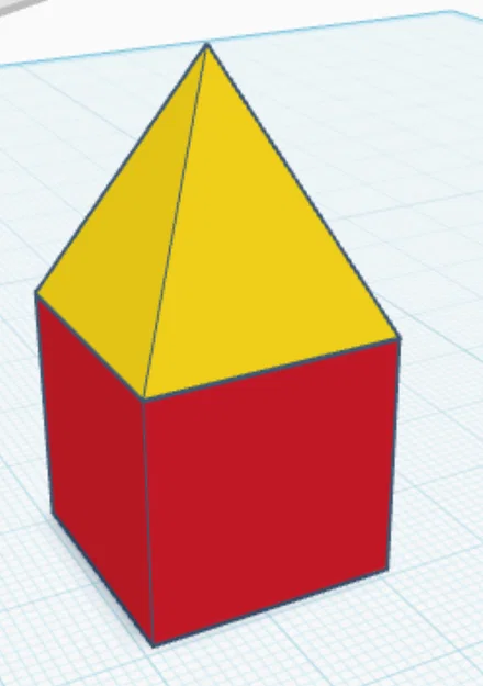 Mô hình ngôi nhà 3D tối giản - Thiết kế đơn giản cho người mới - Image 1