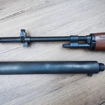 Ống giảm thanh airsoft (prop) cho súng trường M14/M21 – Chiến tranh Việt Nam