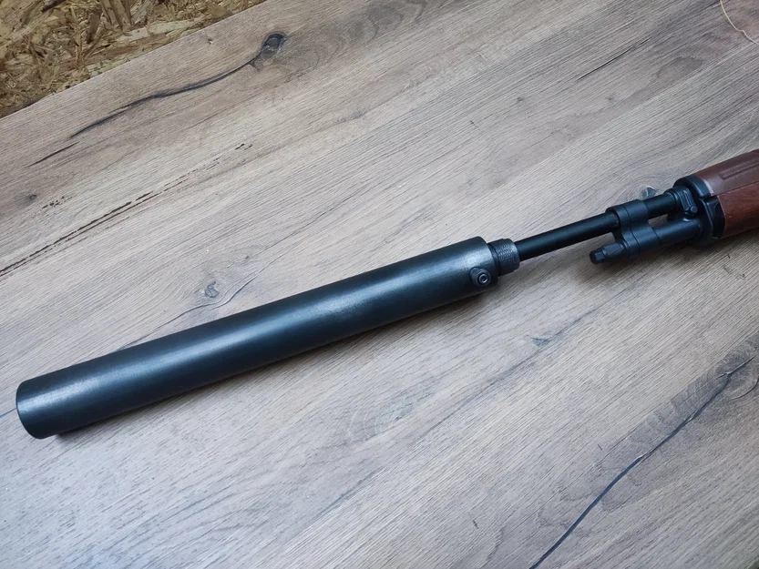 Ống giảm thanh airsoft (prop) cho súng trường M14/M21 – Chiến tranh Việt Nam - Image 2