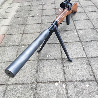 Ống giảm thanh airsoft (prop) cho súng trường M14/M21 – Chiến tranh Việt Nam