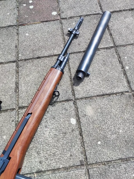 Ống giảm thanh airsoft (prop) cho súng trường M14/M21 – Chiến tranh Việt Nam - Image 4