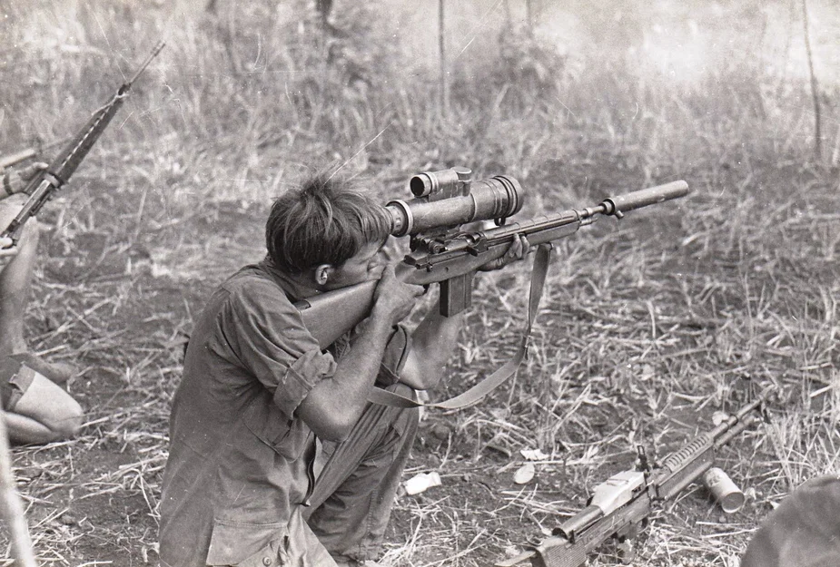 Ống giảm thanh airsoft (prop) cho súng trường M14/M21 – Chiến tranh Việt Nam - Image 6