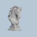 Tượng Bán Thân Ngựa Hi-Res - Thumbnail 1
