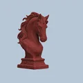 Tượng Bán Thân Ngựa Hi-Res - Thumbnail 2