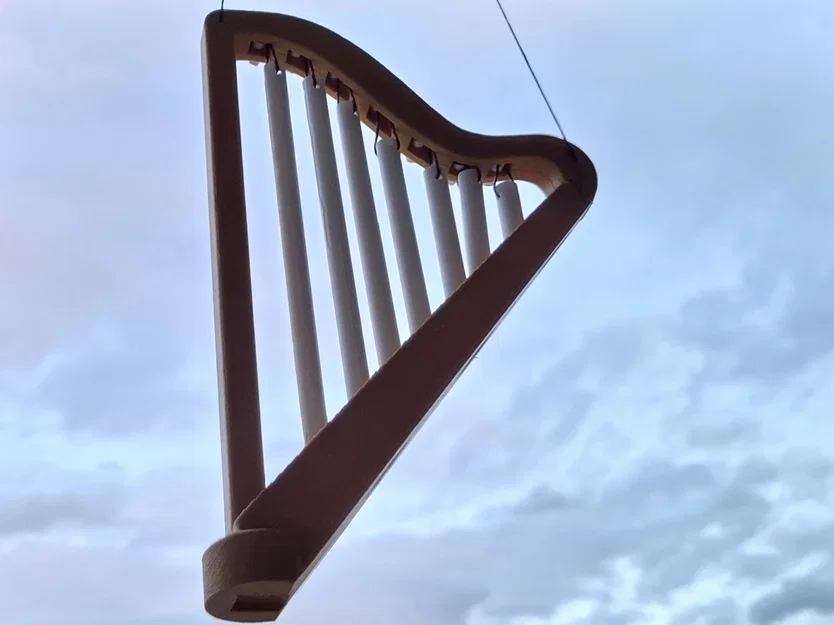 The Virtuoso Harp – Windchime với cơ chế lên dây (tuning) thật - Image 2