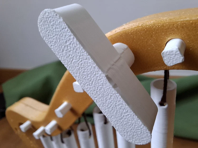 The Virtuoso Harp – Windchime với cơ chế lên dây (tuning) thật - Image 3