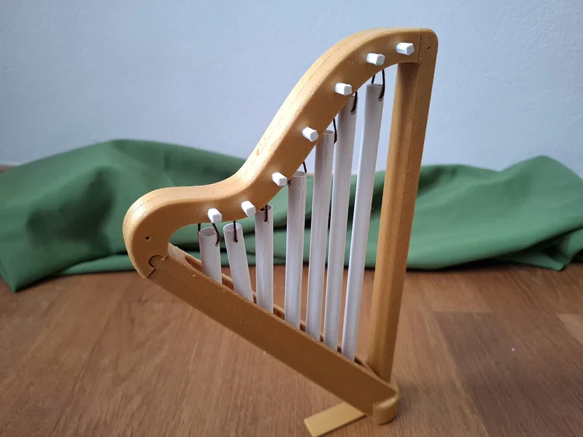 The Virtuoso Harp – Windchime với cơ chế lên dây (tuning) thật - Image 4