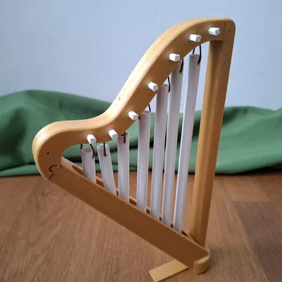 The Virtuoso Harp – Windchime với cơ chế lên dây (tuning) thật
