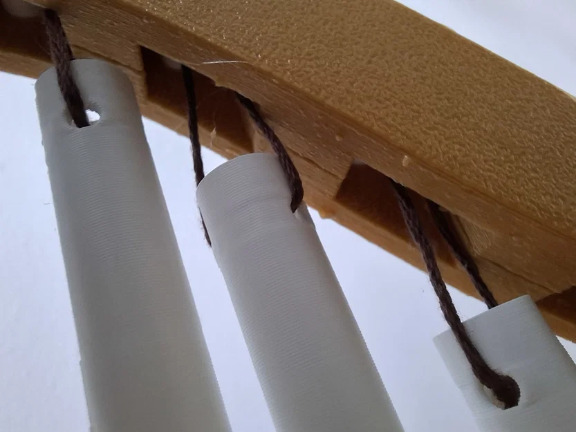 The Virtuoso Harp – Windchime với cơ chế lên dây (tuning) thật - Image 6